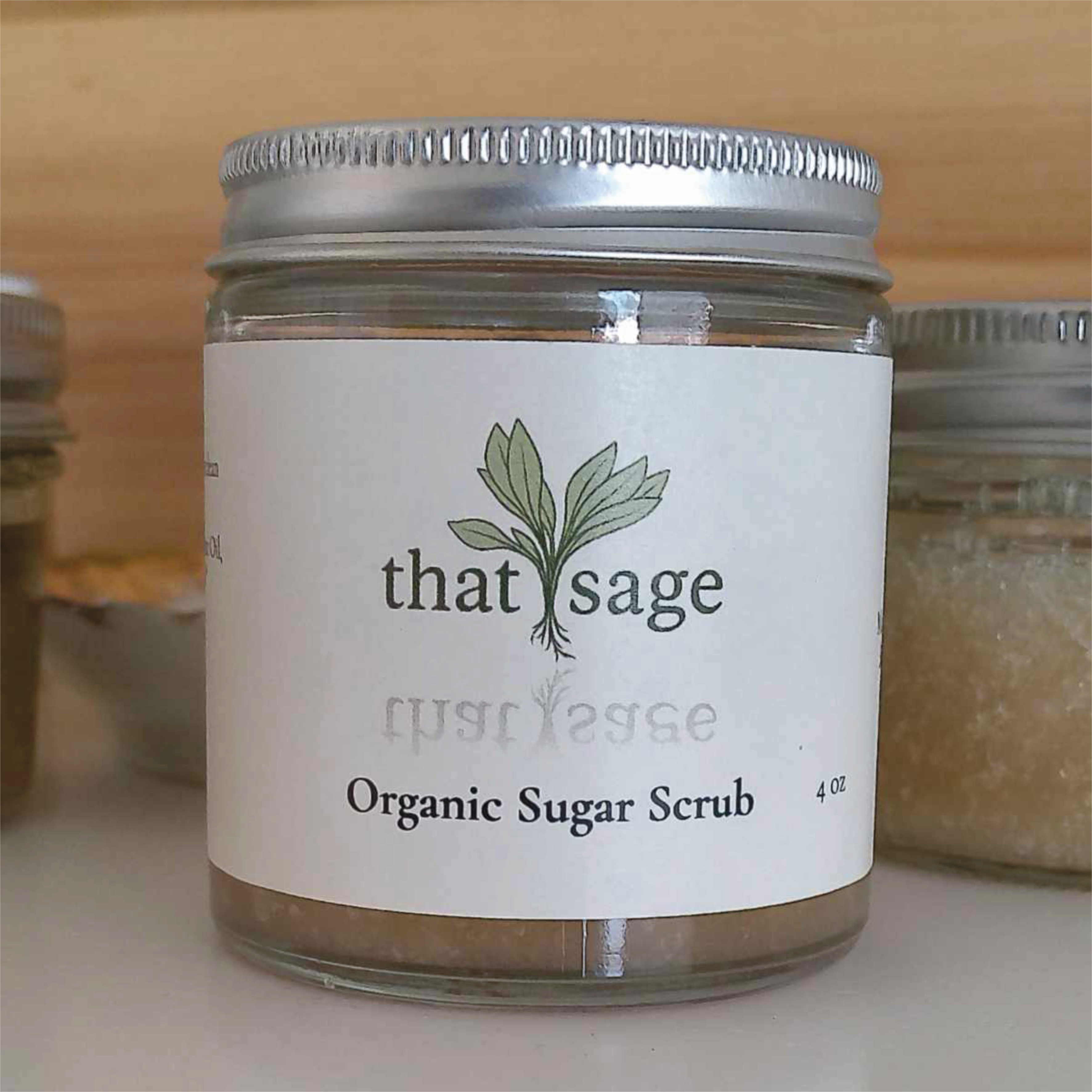 Organic Sugar Scrub — Lavender Sage